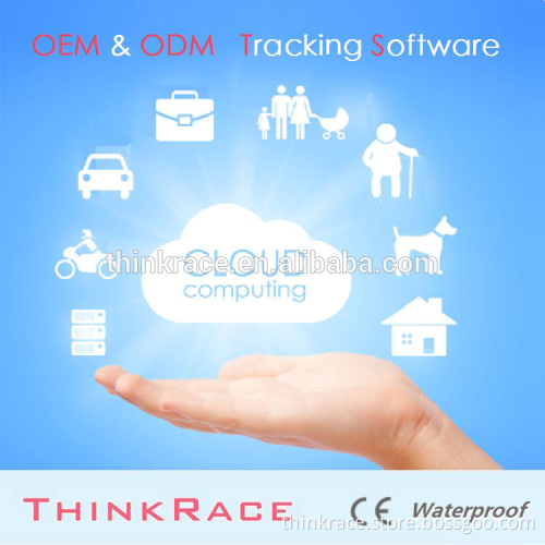 Global vehicle tracking sim card gps tracking system with free software/gps tracker by Thinkrace